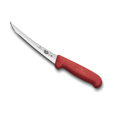 Couteau à désosser 12cm rouge