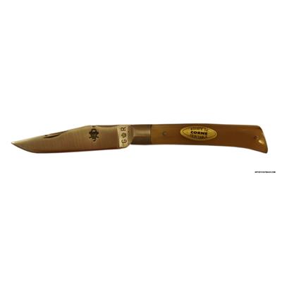 Alpin knife - Real blond horn handle
