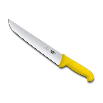 Couteau boucher 26cm jaune