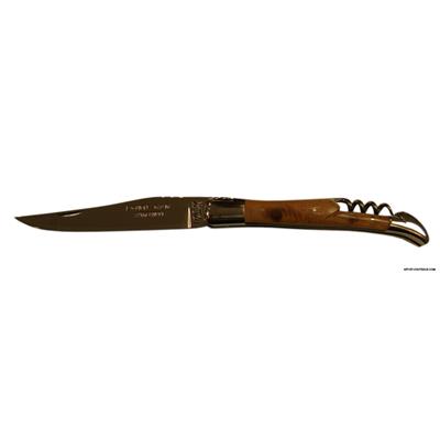 Laguiole knife - Juniper wood handle