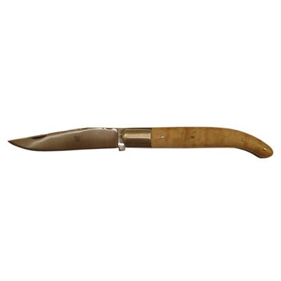 Yatagan Basque knife 11cm - Birch wood handle