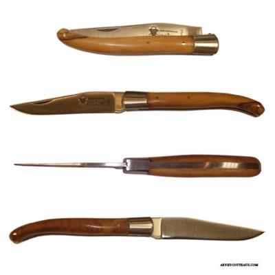 Aveyronnais knife - Olivewood handle