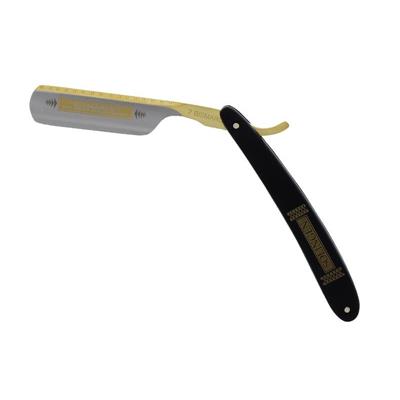 Dovo straight razor - 6/8 carbon steel blade - Ebony