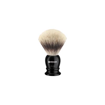 Shaving brush Böker - Synthetic fiber - Black handle