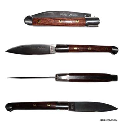 Saint Martin Knife 11cm - Violette wood handle
