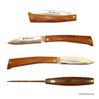 Gabardier knife - Yew wood handle