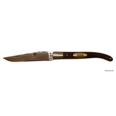 Aveyronnais knife - Real Black horn handle