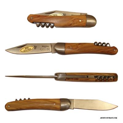 Massu knife - Olivewood handle