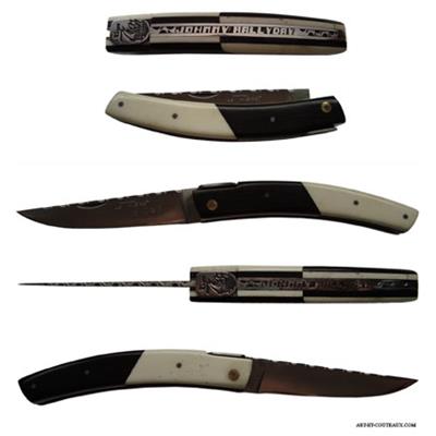 Johnny Hallyday knife - Thiers 11cm
