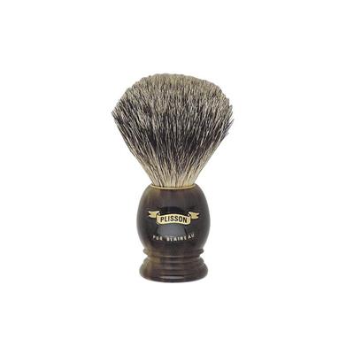 Plisson Shaving brush - Pure grey - Size 8