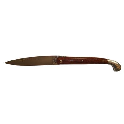 Traveller knife 1 bolster - 12cm - Snakewood handle