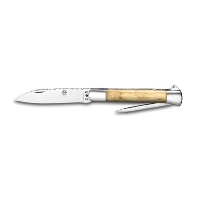 Issoire droit knife - Birchwood handle