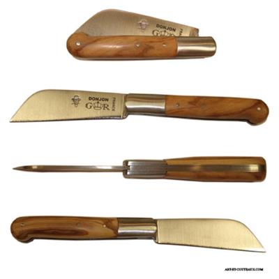 Donjon Knife - Olivewood handle