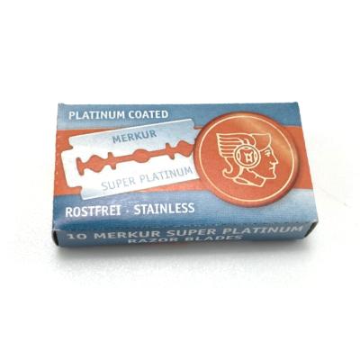 Pouch of 10 razor blades Stainless Steel