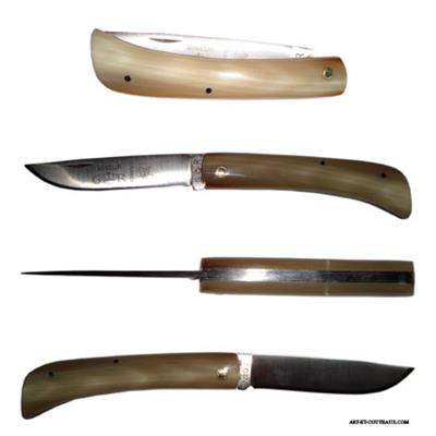 Mineur Knife - Real horn handle