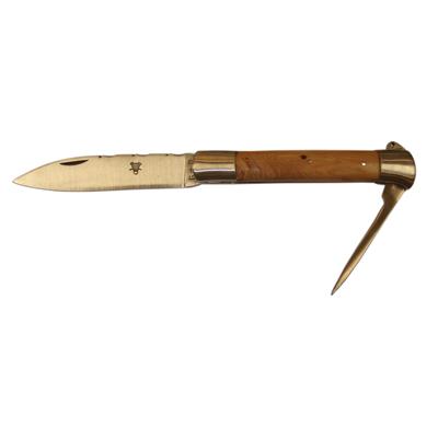 Issoire droit knife - Juniper wood handle