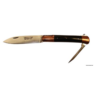Lagiuole knife - Copper bolster - Snakewood handle