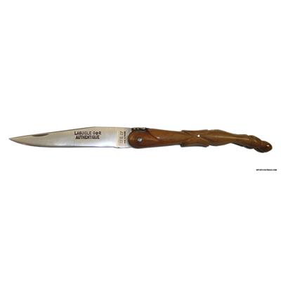 Laguiole Knife - Pigeon Wing - Olivewood handle