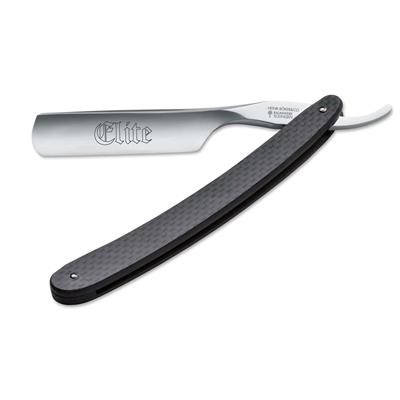 Böker straight razor - Elite - Carbone milled scales