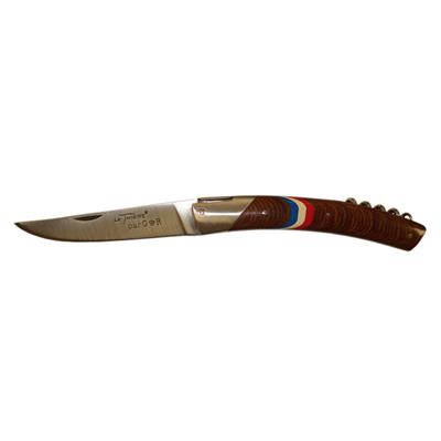 Thiers knife 11cm - 2 pieces - USA coloured handle