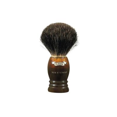 Plisson shaving brush - Pure balck - Size 10