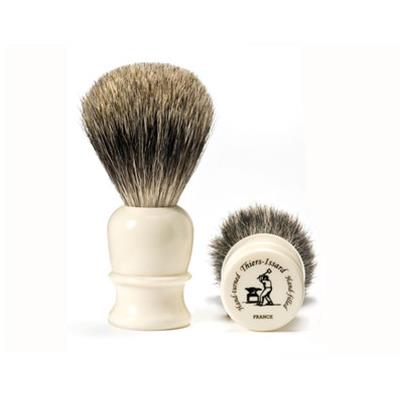 Shaving brush Thiers-Issard - White plastic