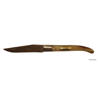 Aveyronnais knife - Real blond horn handle
