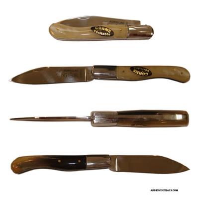 Aurillac knife - Real horn Blade