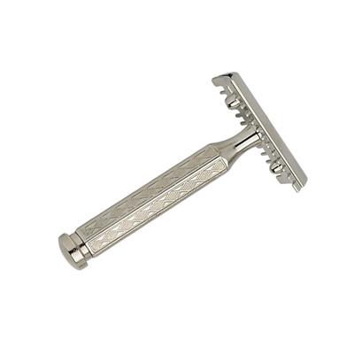 Open tooth Merkur comb razor - Decorated handle - Model 41C