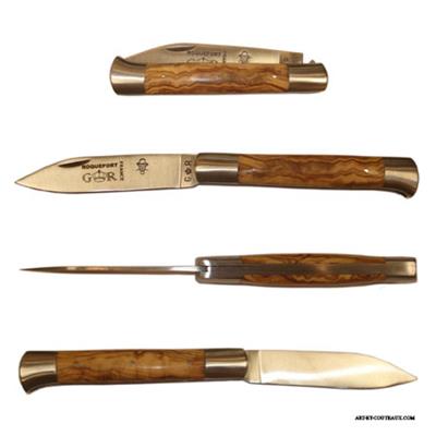 Roquefort knife - Olivewood handle