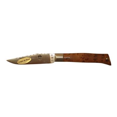 Alpin knife - Thuya wood handle