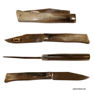 Alpin Knife - Real horn handle