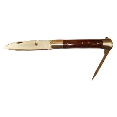 Issoire droit knife - Snakewood handle