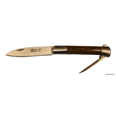 Laguiole knife Stainless steel bolster - Oreja de Leon handle