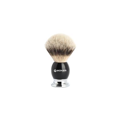 Shaving brush Böker - Silvertip - Black handle