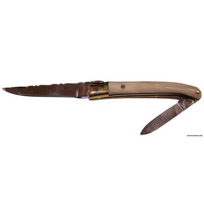 Lady Laguiole Knife - Real blond horn handle