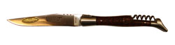 Laguiole knife with Corckscrew