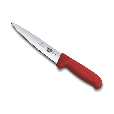 Couteau à saigner 16cm rouge