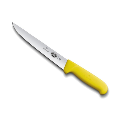 Couteau à saigner 22cm jaune