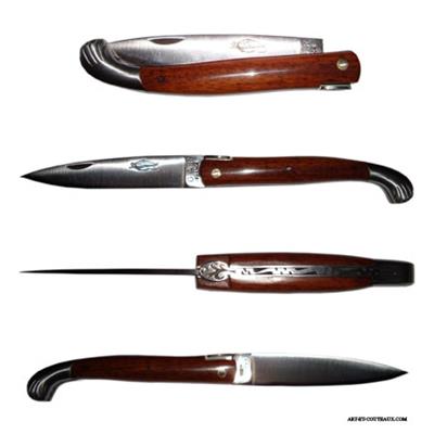 Couteau Voyageur 12cm 1 Mitre - Manche Amourette