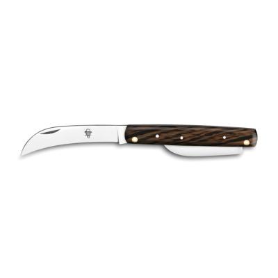 Couteau Piétin - 2 lames - Manche Wengé
