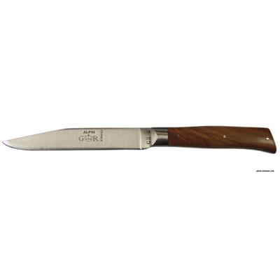 Coffret 6 couteaux de table Alpin - Manche Olivier