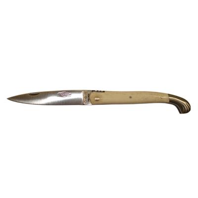 Couteau Voyageur 1 mitre - 12cm- Manche Os Véritable