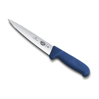 Couteau à saigner 16cm bleu