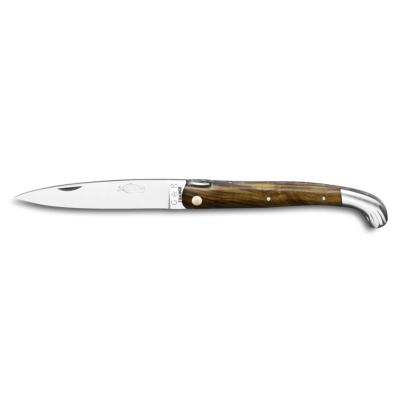 Couteau Voyageur 1 mitre - 12cm- Manche Bois de Cerf