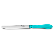 Coffret 6 couteaux Chien ® - manche en plastique bleu lagune